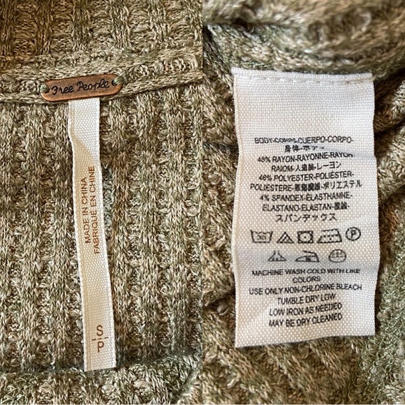 Free People Mountaineer Lace Up Cuff Top - Picture 15 of 16